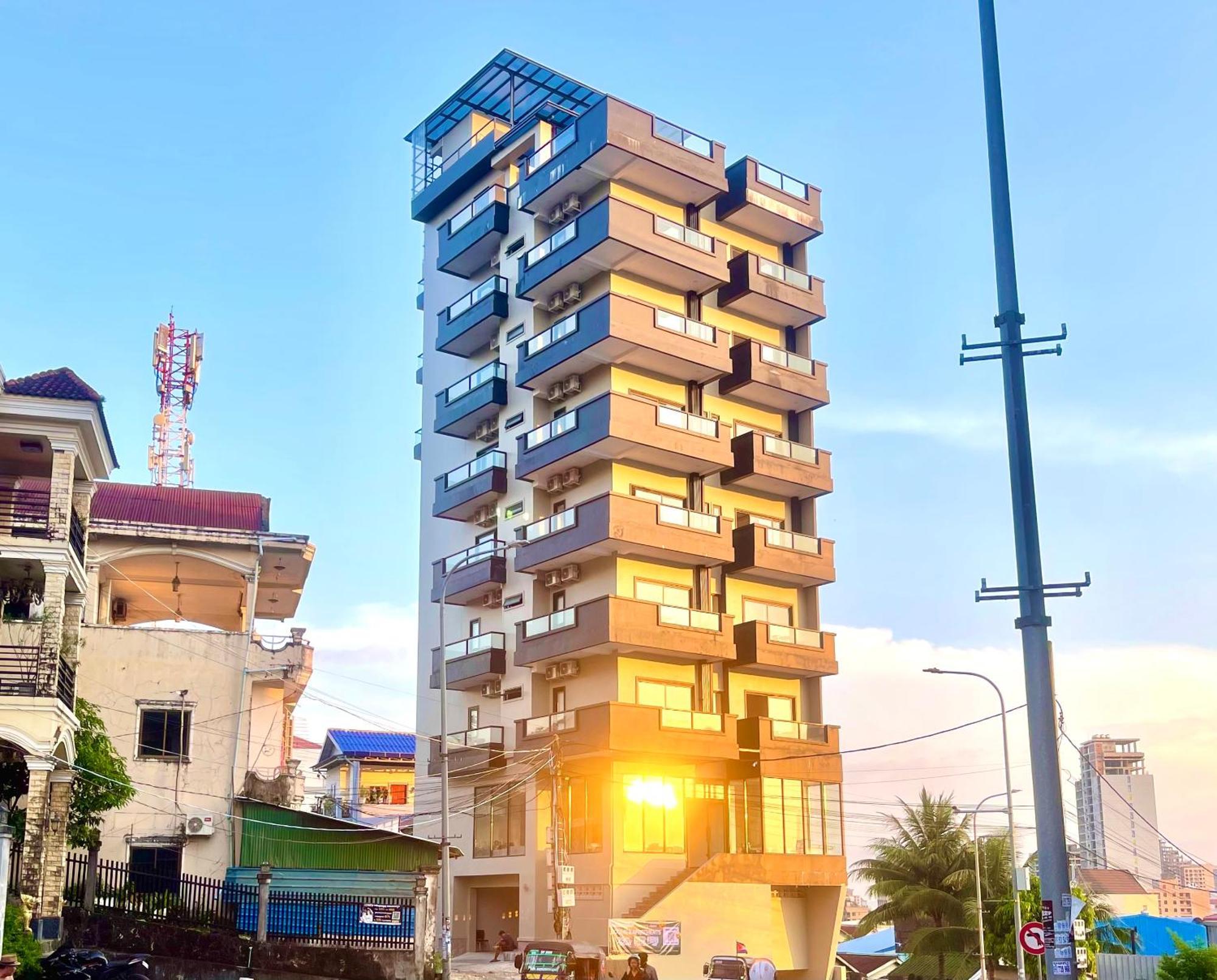 Skyview Residence & Apartments Sihanoukville Esterno foto